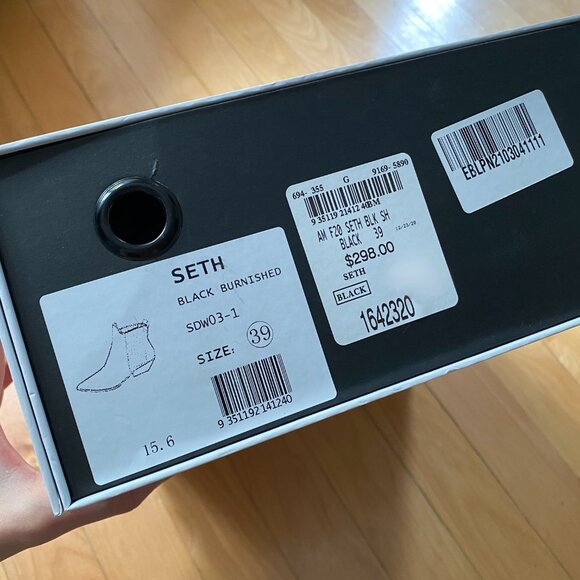 Alias Mae Leather Chelsea Boots EUR 39/US 9 - Picture 5 of 6